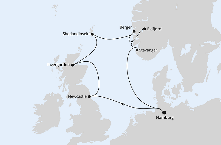 Impression zu Sommer 2027 - AIDAsol - Großbritannien & Norwegen