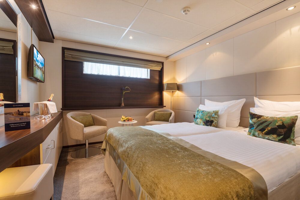 MS Amadeus Diamond - Amadeus Flusskreuzfahrten - 2-Bett-Außenkabine,Kategorie C-1,Haydn Deck (C-1)