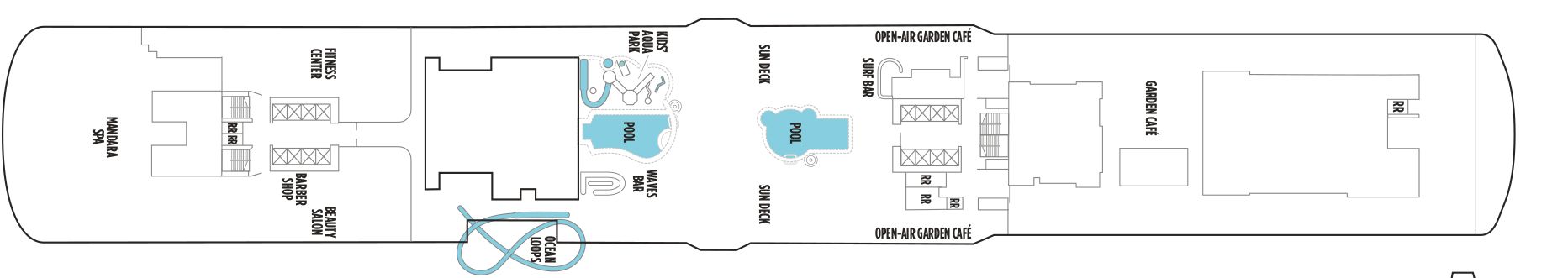 Norwegian Joy - Norwegian Cruise Line - DECK 16