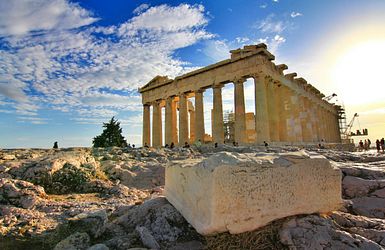Das Parthenon in Athen