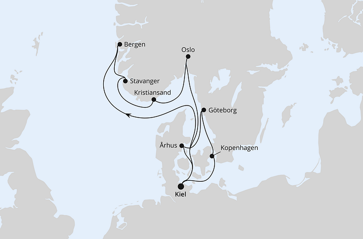 Impression zu AIDA Last Minute - AIDAprima - Skandinavische Highlights