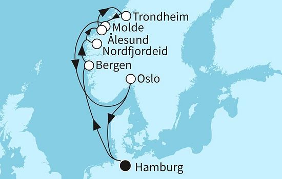 Fjordland Norwegen
