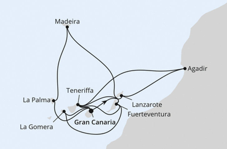 Impression zu AIDA COMFORT ALL IN Highlights - AIDAluna - Große Kanaren-Reise