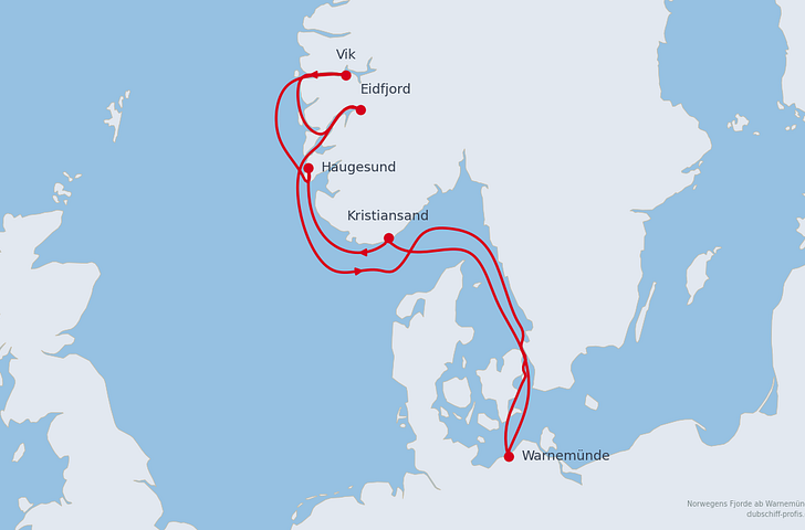 Impression zu AIDA Angebot der Woche - AIDAdiva - Norwegens Fjorde ab Warnemünde