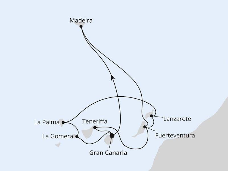 Große Kanaren-Reise mit La Gomera & Madeira