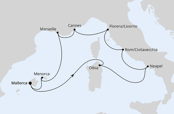 Impressionn zu AIDA Angebot der Woche - AIDAstella - Mediterrane Highlights