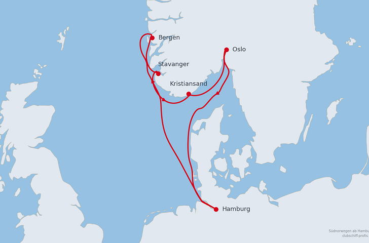 Impression zu Himmlische Erlebnisse - AIDAnova - Südnorwegen ab Hamburg