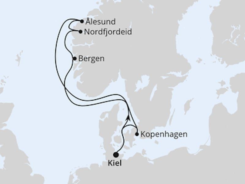 Norwegen ab Kiel