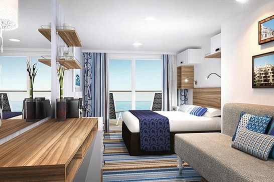 Mein Schiff 5 - TUI Cruises - Premium Verandakabine (VEPO)