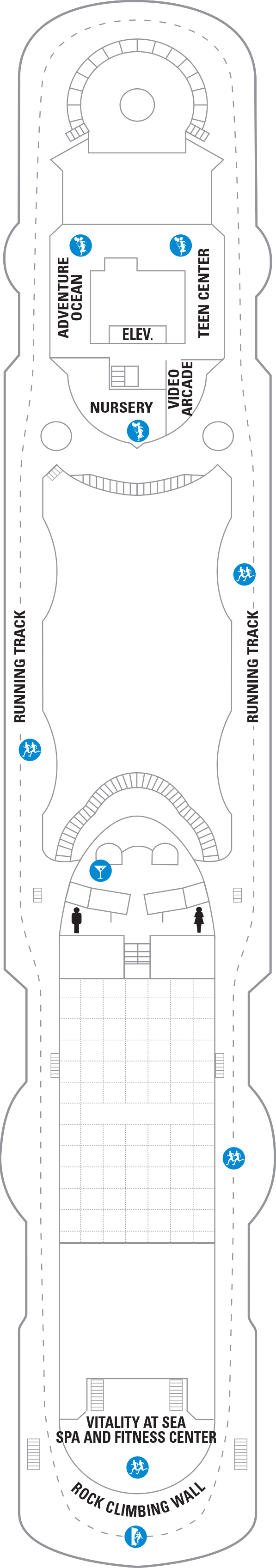Vision of the Seas - Royal Caribbean International - Deck 10
