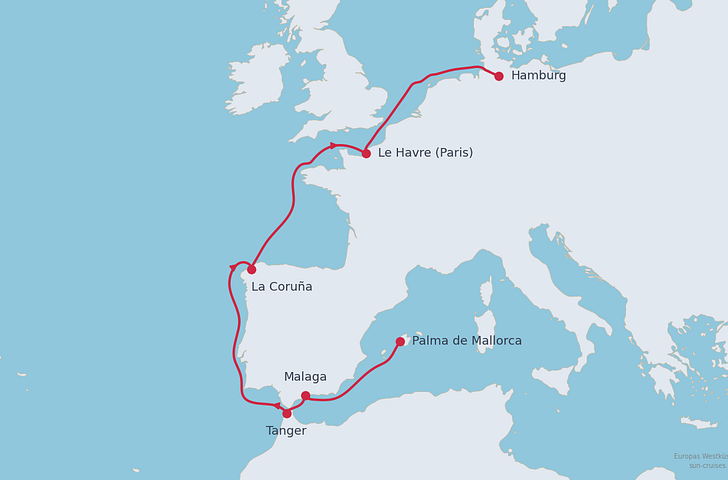 Impression zu Mein Schiff Angebot der Woche - Mein Schiff Flow - Europas Westküste