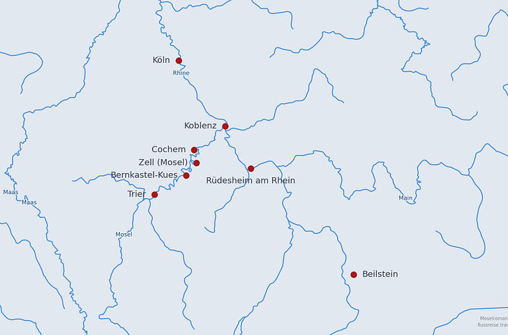 Impression zu Sommer 2026 - MS VistaRio - Moselromantik