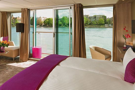 MS Amadeus Silver II - Amadeus Flusskreuzfahrten - 2-Bett-Außenkabine,Kategorie Suite,Mozart Deck (SUI)