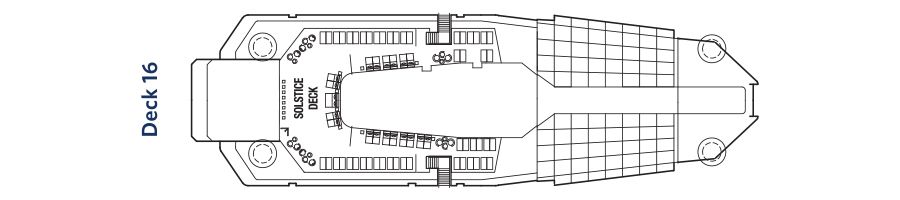 Celebrity Solstice - Celebrity Cruises - DECK 16