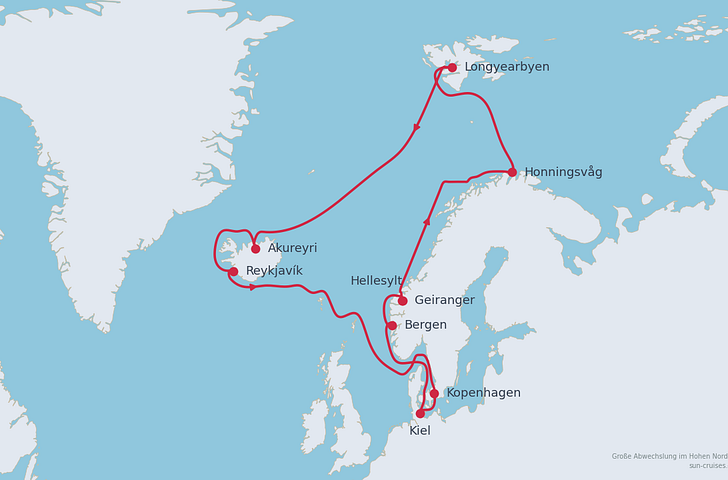 Impression zu Last Minute - Mein Schiff 7 - Große Abwechslung im Hohen Norden