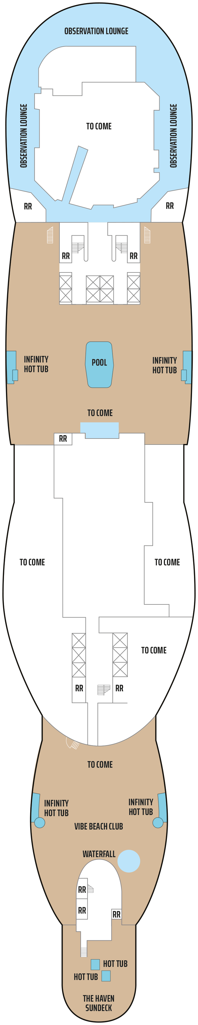 Norwegian Aqua - Norwegian Cruise Line - Deck 17 (Deck 17)