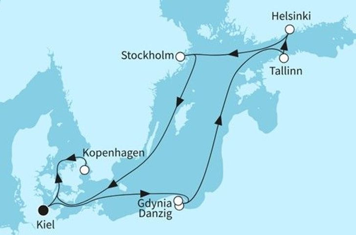 Impression zu Mein Schiff Suiten Sommer 2026 - Mein Schiff Relax - Zeitlose Ostsee, Hyggeliges Kopenhagen