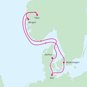 Geirangerfjord Menschen Reling 