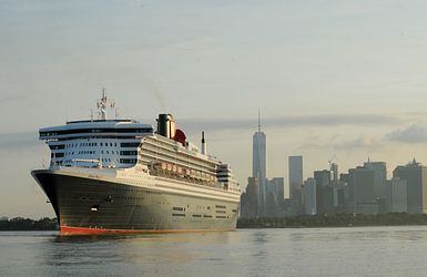 Die Queen Mary 2 in New York
