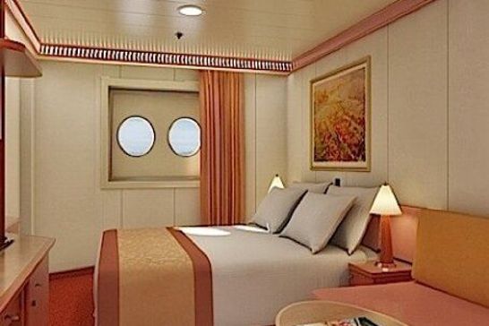 Carnival Splendor - Carnival Cruise Line - Kabine mit Bullaugen (PT)
