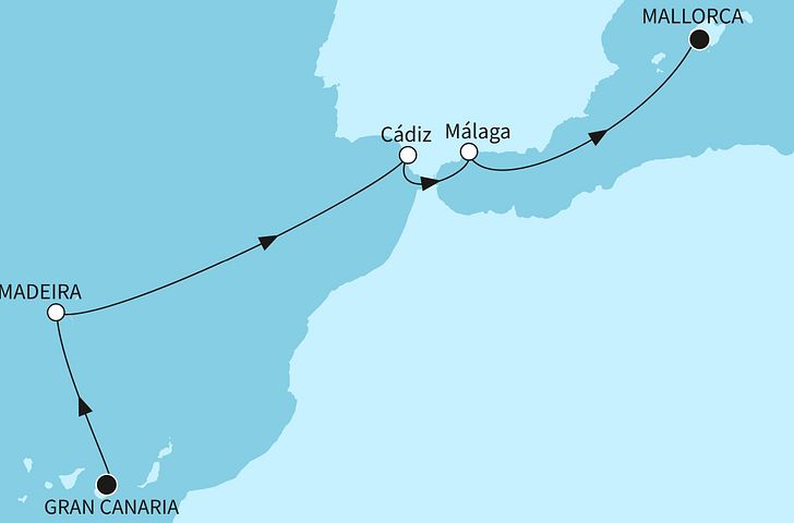 Impression zu Sommer 2026 Wunschtarif - Mein Schiff Relax - Atlantikinseln und Spaniens Sonnenküste