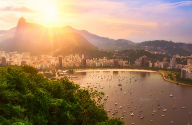 Blick über Rio de Janeiro