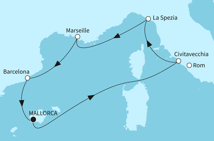 Impression zu Suiten Special Winter 2026/27 - Mein Schiff 4 - Höhepunkte des westlichen Mittelmeers