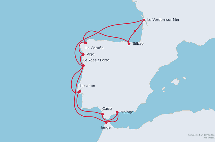 Impression zu Sommer 2027 - Mein Schiff 6 - Rund um die Iberische Halbinsel