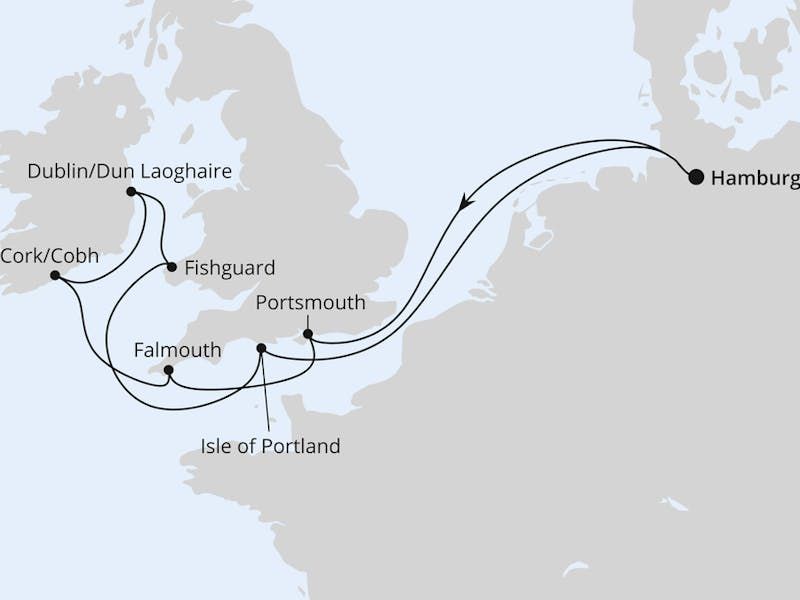 Großbritannien & Irland ab Hamburg
