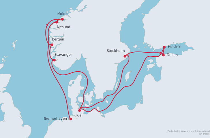 Impression zu Winter 2027/28 - Mein Schiff 2 - Zauberhaftes Norwegen und Ostseemetropolen