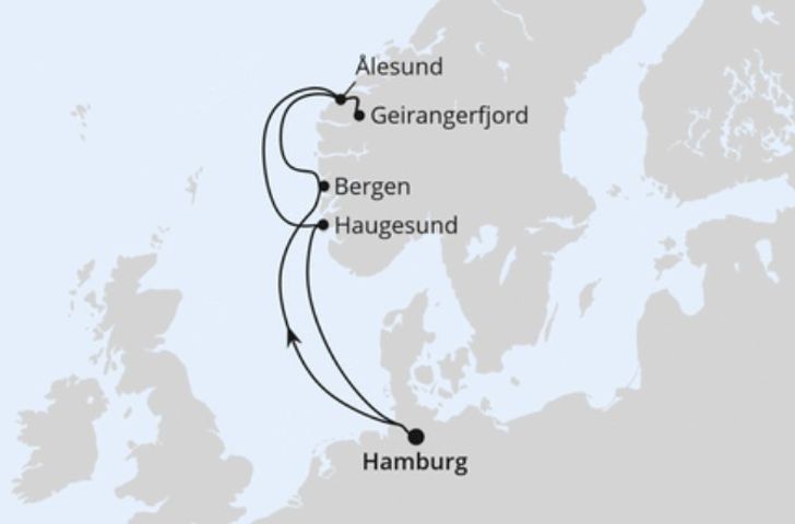 Impressionn zu Neue AIDAprima Winterreisen - Norwegens Weltnaturerbe
