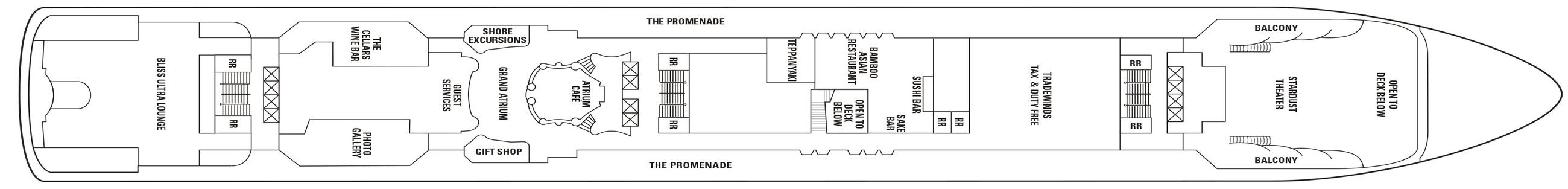 Norwegian Star - Norwegian Cruise Line - DECK 7