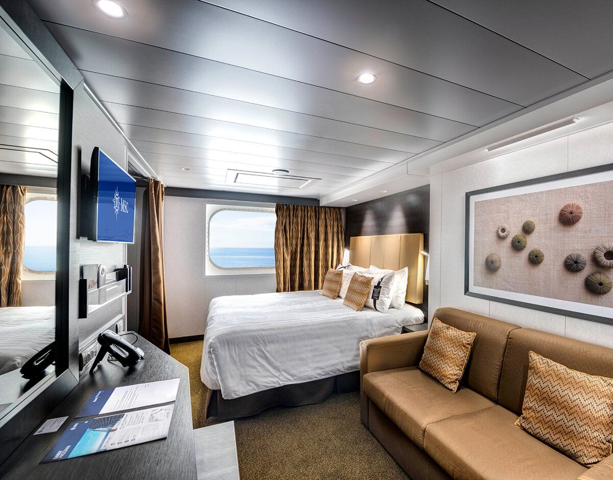 MSC Euribia - MSC Cruises - Junior Meerblick Kabine (OM2)
