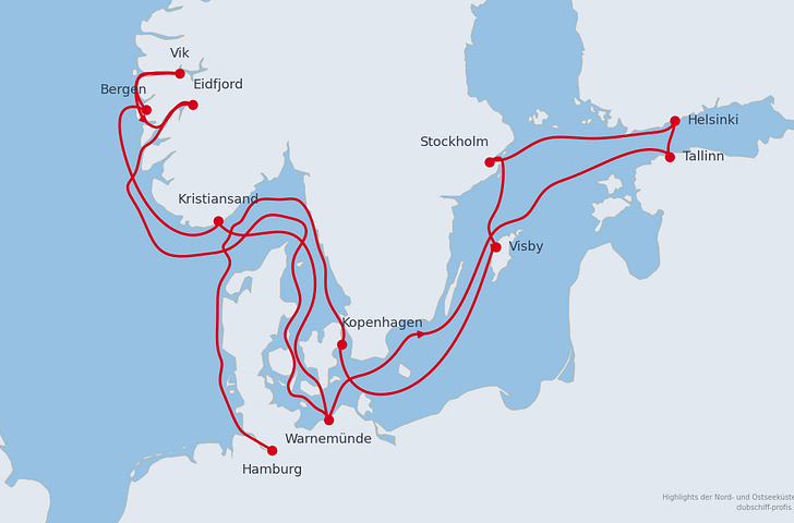 Impression zu Sommer 2027 - AIDAdiva - Nord- und Ostseeküste