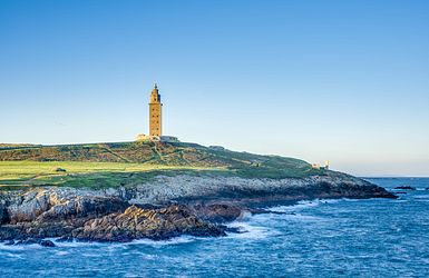 Der Herkulestum auf La Coruna