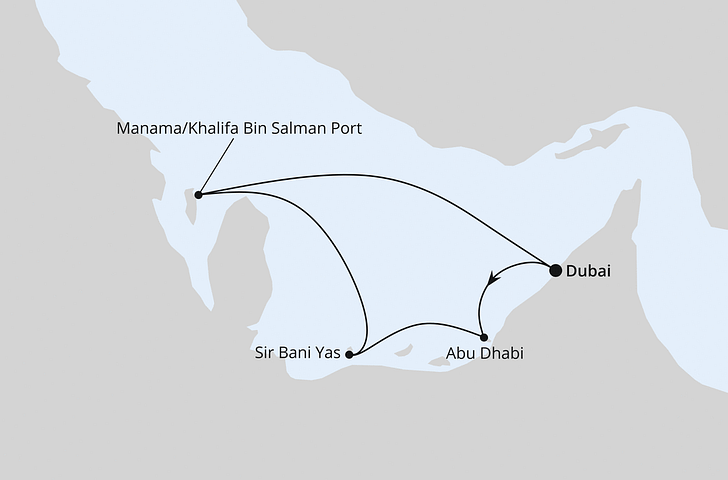 Impression zu AIDA ALL IN Winter 2026/27 - AIDAprima - Orient