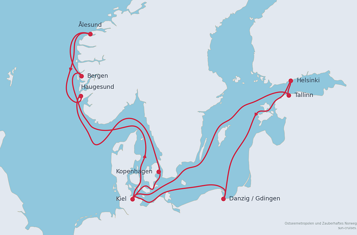 Impression zu Winter 2026/27 - Mein Schiff Flow - Norwegen & Ostsee