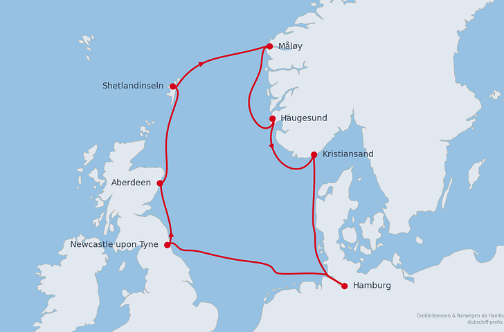 Impression zu AIDA Angebot der Woche - AIDAsol - Großbritannien & Norwegen