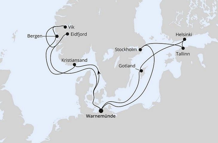Impression zu Sommer 2026 Besttarif - AIDAdiva oder AIDAluna - Highlights der Nord- &  Ostseeküste