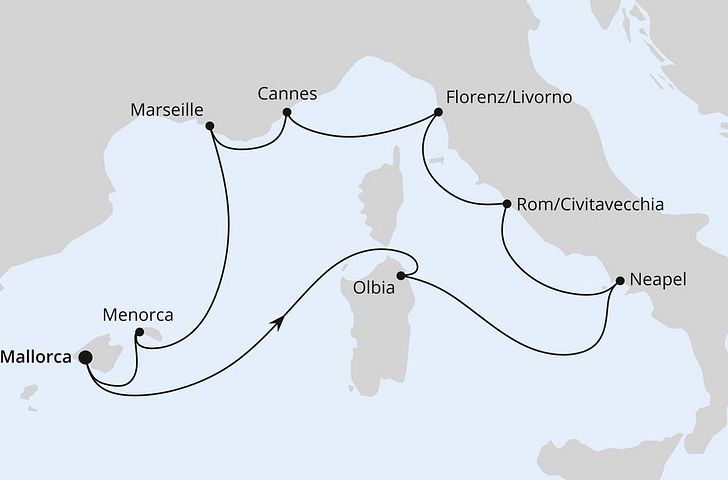 Impressionn zu AIDA Sommer Special - AIDAstella - Mediterrane Highlights