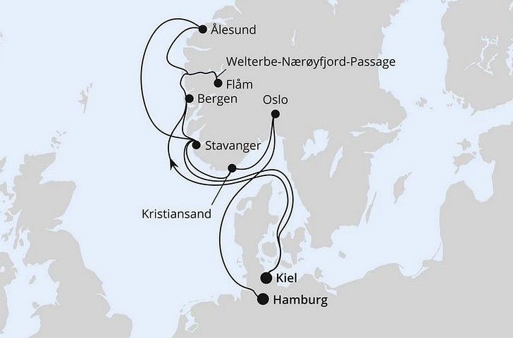 Impression zu AIDA Winter 2027/2028 - AIDAnova - Große Norwegen-Reise
