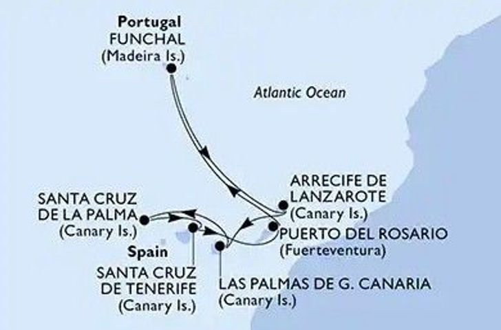 Impression zu MSC Festtagsreisen - Winter 2026/27 - Kanarische Inseln & Madeira