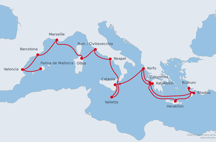 Impression zu Sommer 2027 - AIDAblu - Kreuz & Quer durchs Mittelmeer