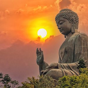 Buddha Statue in Hong Kong