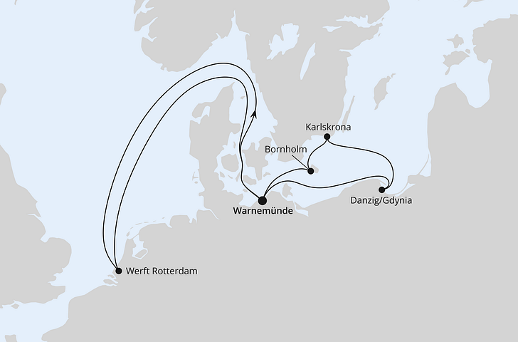Impression zu AIDA Doppelpass on Cruise - AIDAmar - AIDA Fan Cruise - Ostsee, WM & Werfterlebnis