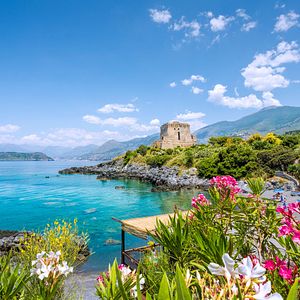 Capo Vaticano Kalabrien Italien