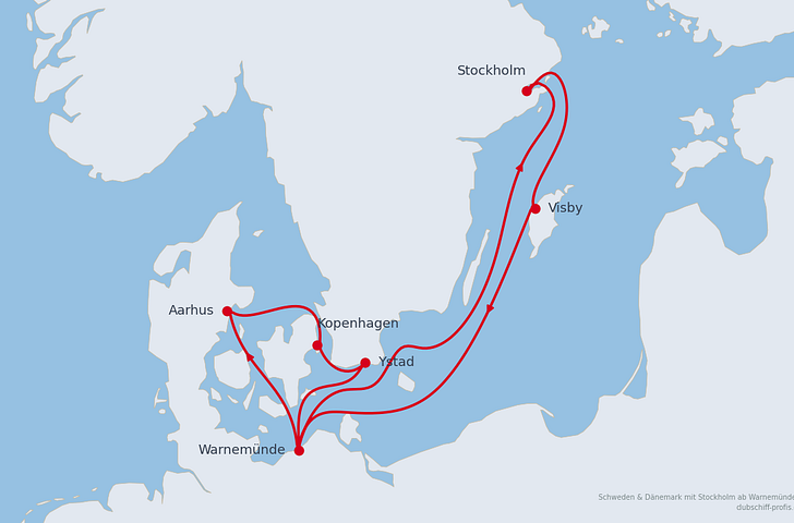 Impression zu Sommer 2027 - AIDAmar - Schweden & Dänemark mit Stockholm