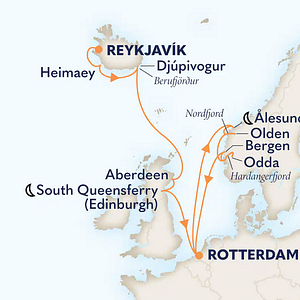 MS Rotterdam von außen