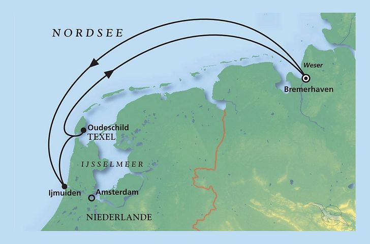 Impressionn zu Phoenix Seereisen - MS Amera - Schnuppertörn über das Wochenende