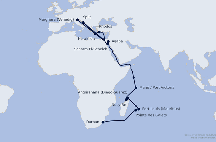 Impression zu Transreisen - MSC Armonia - Odyssee von Venedig nach Durban